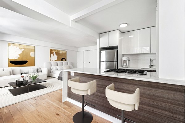 kitchen at 298 Mulberry Apartments