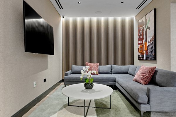 living room at 298 Mulberry Apartments