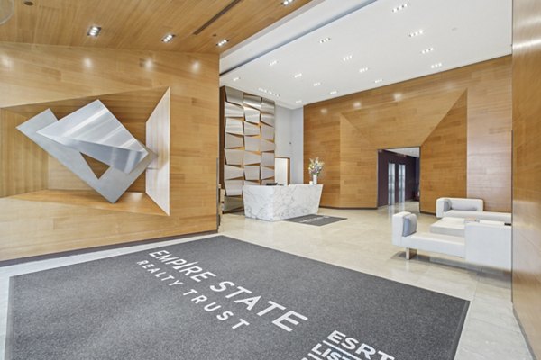 entry/front desk at Hudson Landing Apartments
