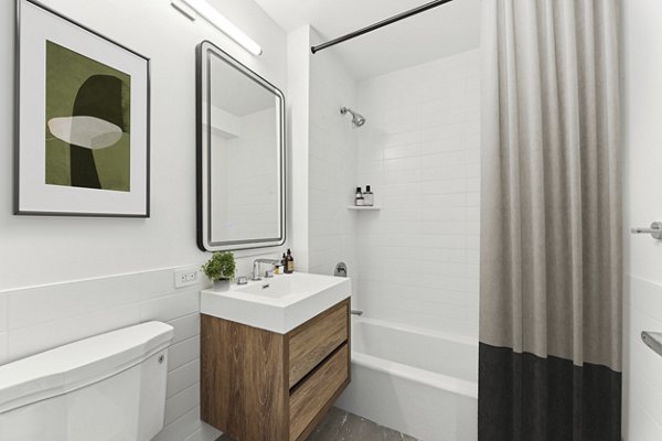 rendering at Hudson Landing Apartments