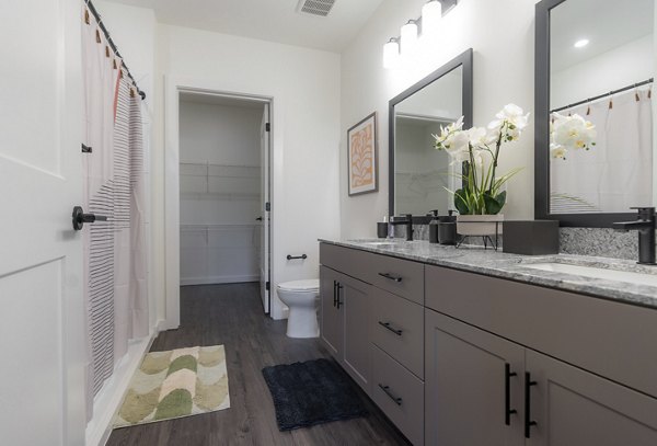 bathroom at Enclave at Radius Dilworth Apartments