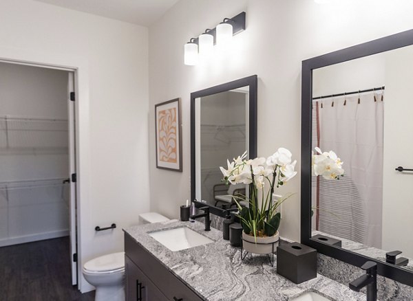 bathroom at Enclave at Radius Dilworth Apartments