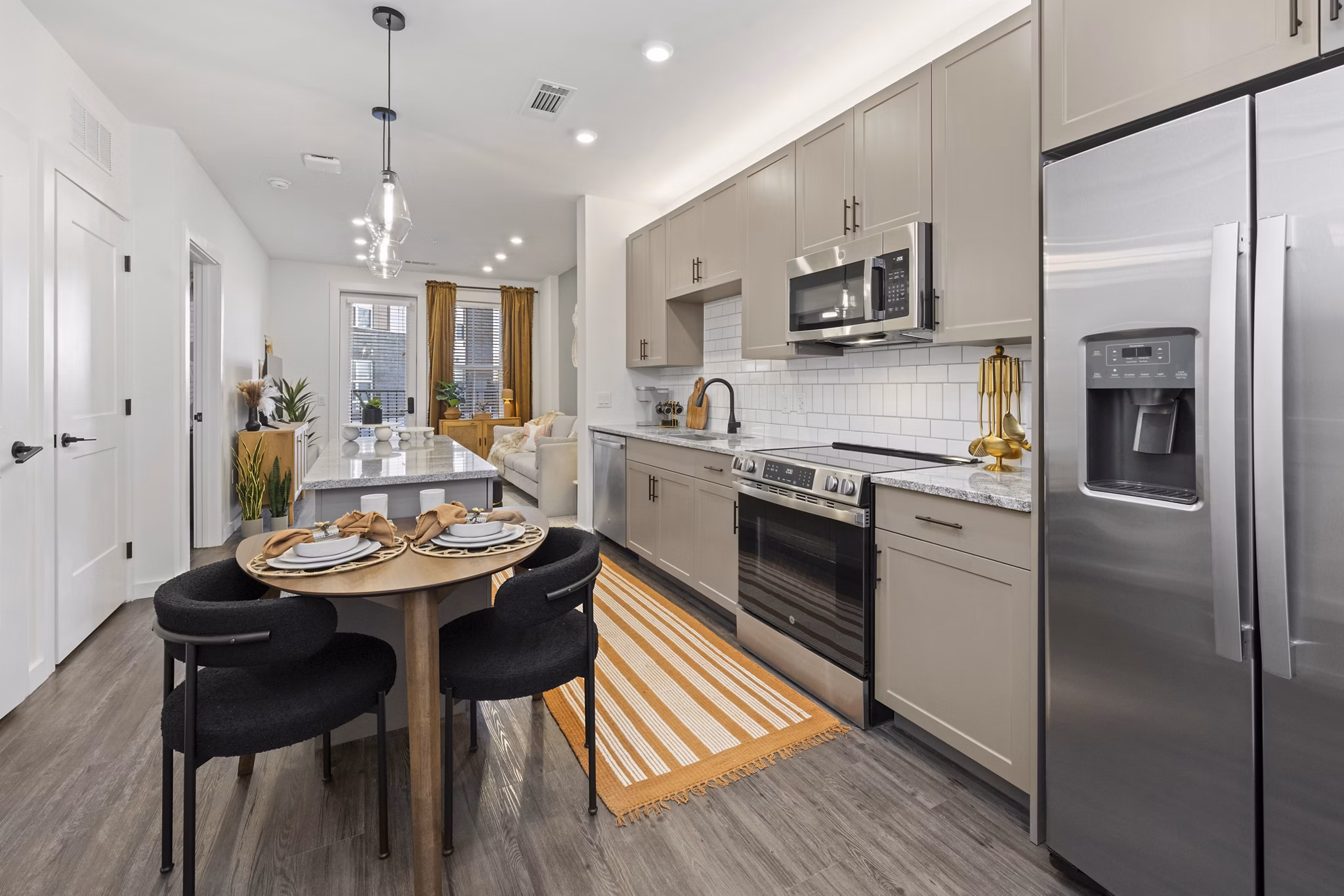 kitchen at Enclave at Radius Dilworth Apartments 