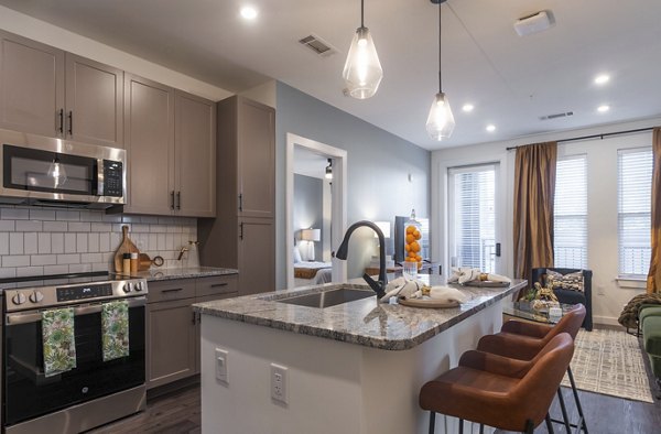 kitchen at Enclave at Radius Dilworth Apartments