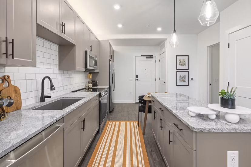 kitchen at Enclave at Radius Dilworth Apartments 
