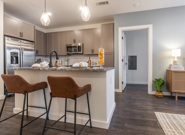 kitchen at Enclave at Radius Dilworth Apartments