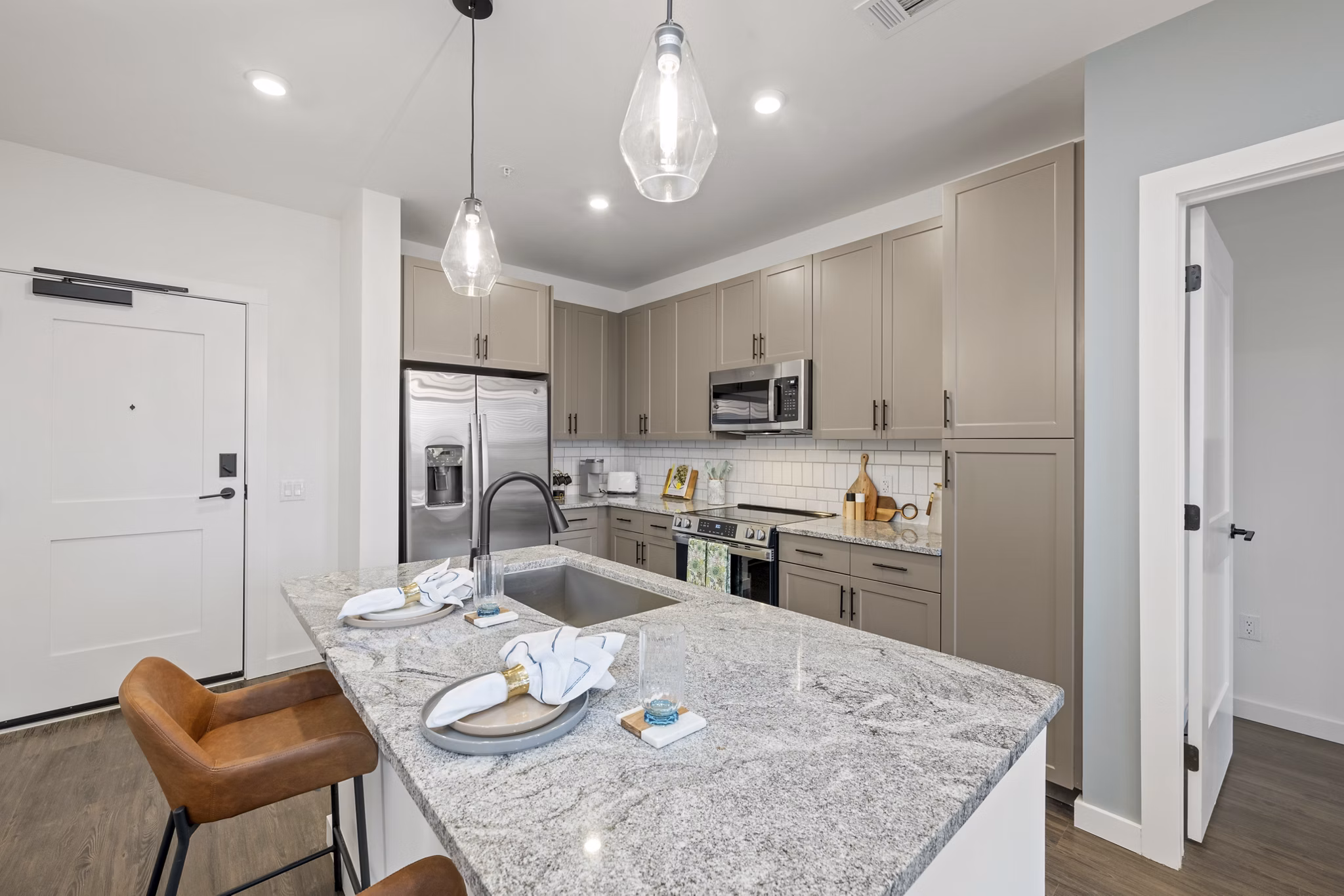 kitchen at Enclave at Radius Dilworth Apartments 