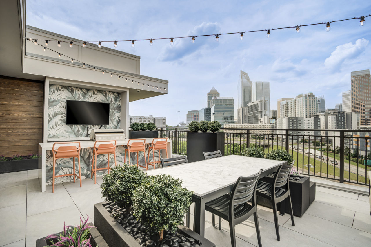 Roof deck at Enclave At Radius Dilworth Apartments (2 of 2)