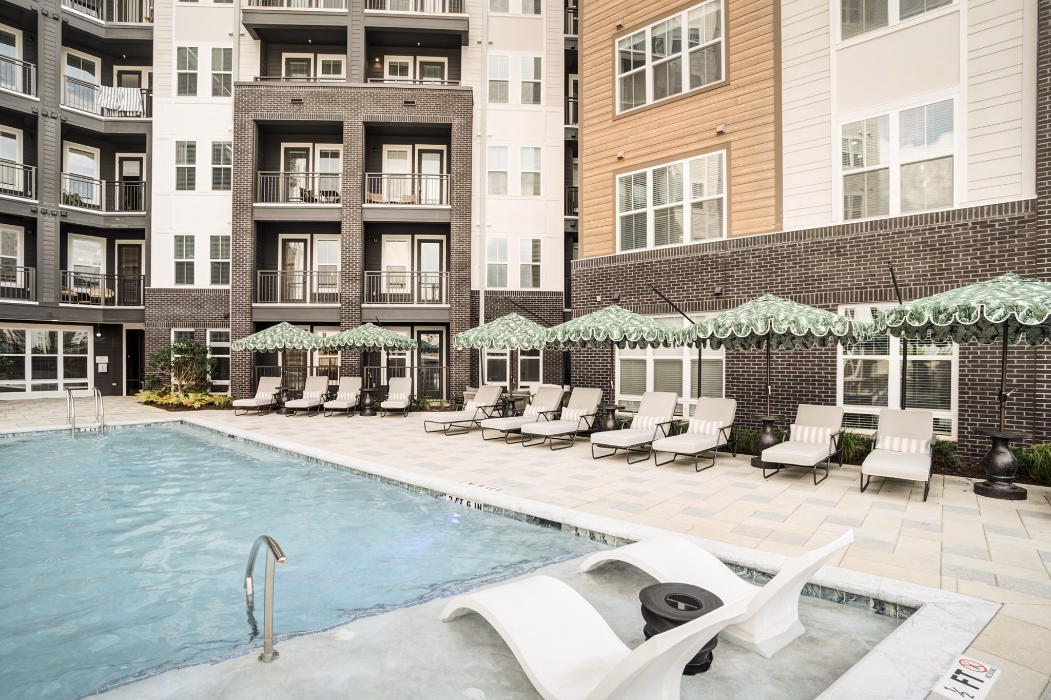 pool at Enclave at Radius Dilworth Apartments