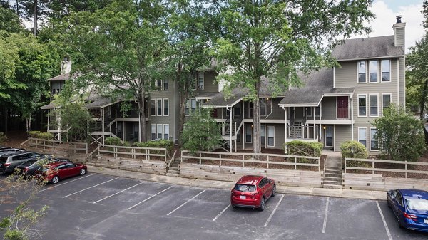 Shadowood Apartments: Luxury garden-style featuring lush landscaping in Tampa