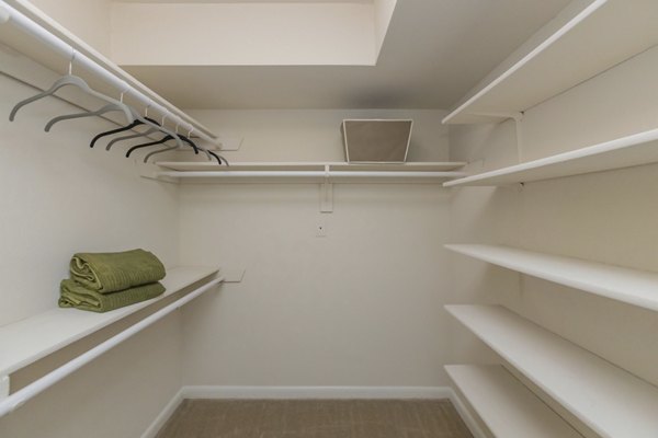 Closet at Shadowood Apartments