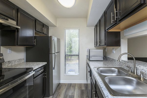 kitchen at Shadowood Apartments