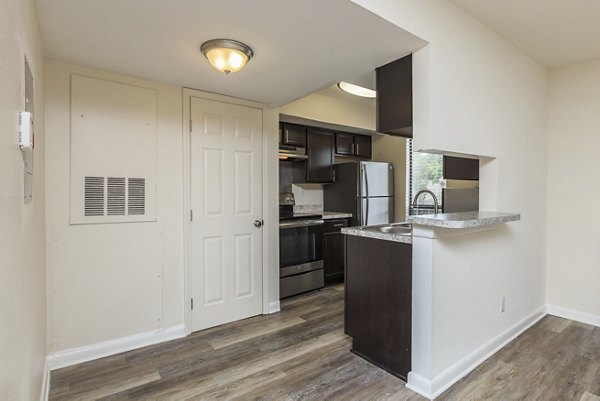 kitchen at Shadowood Apartments