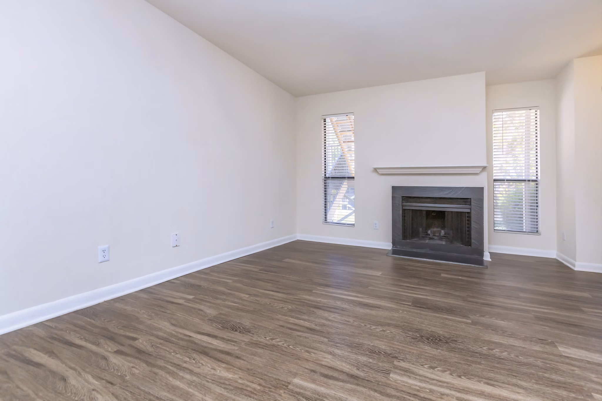 living room at Shadowood Apartments
