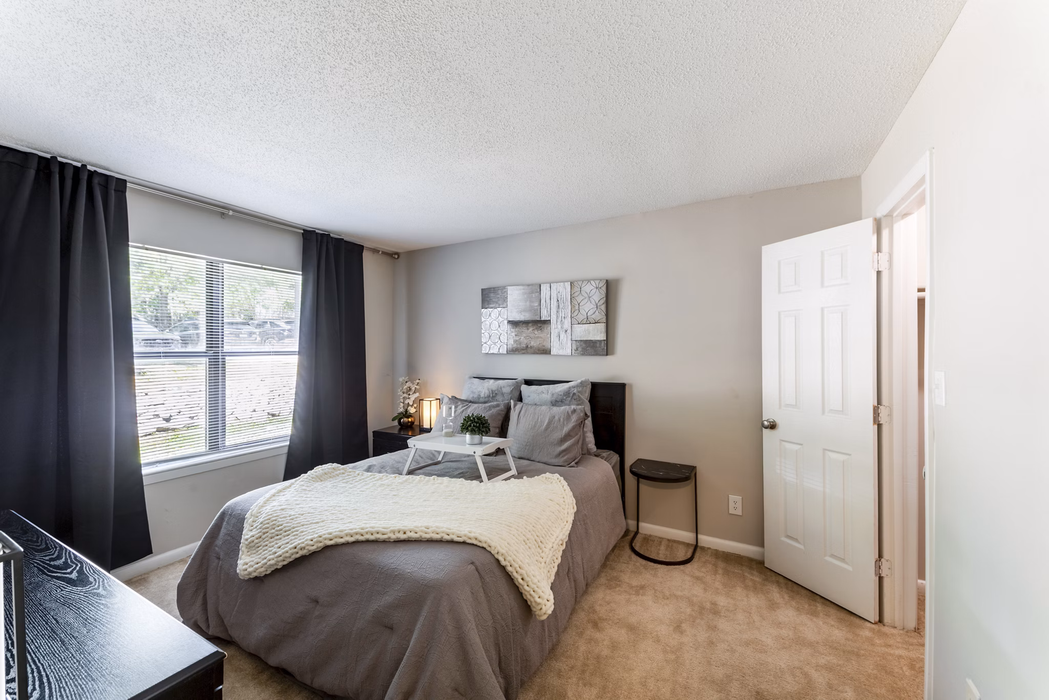 Bedroom at Sunstone Apartments