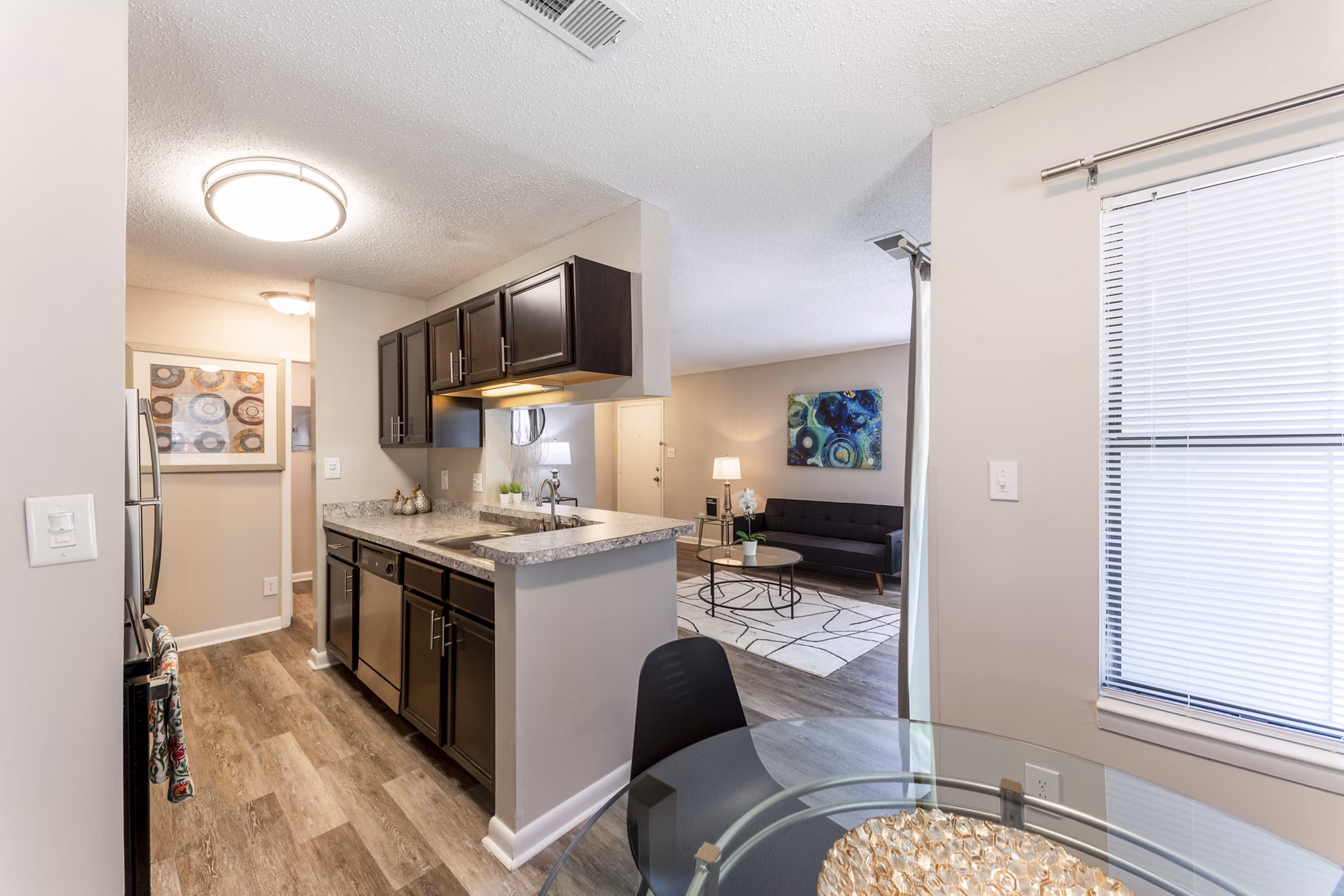 Kitchen at Sunstone Apartments