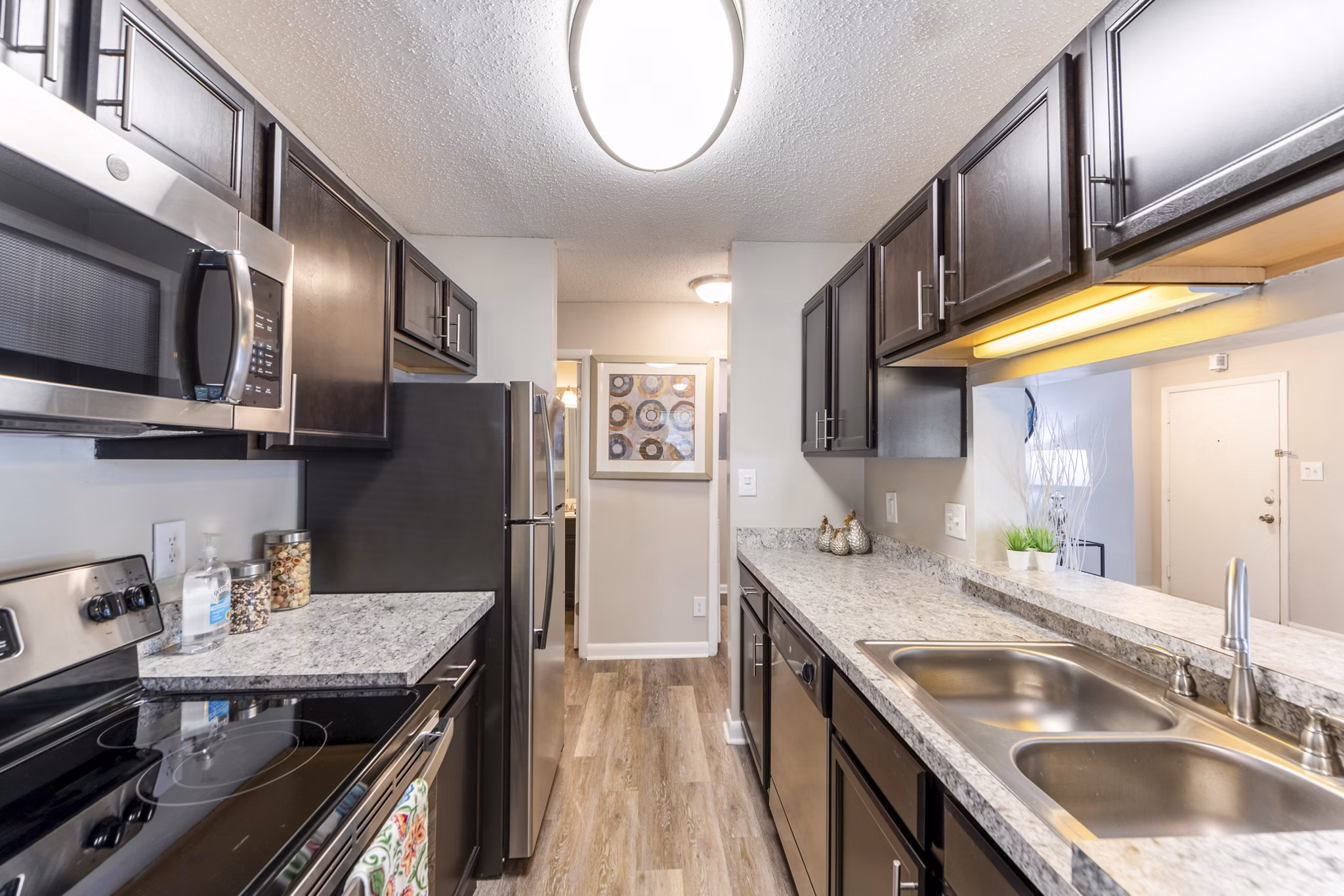 Kitchen at Sunstone Apartments