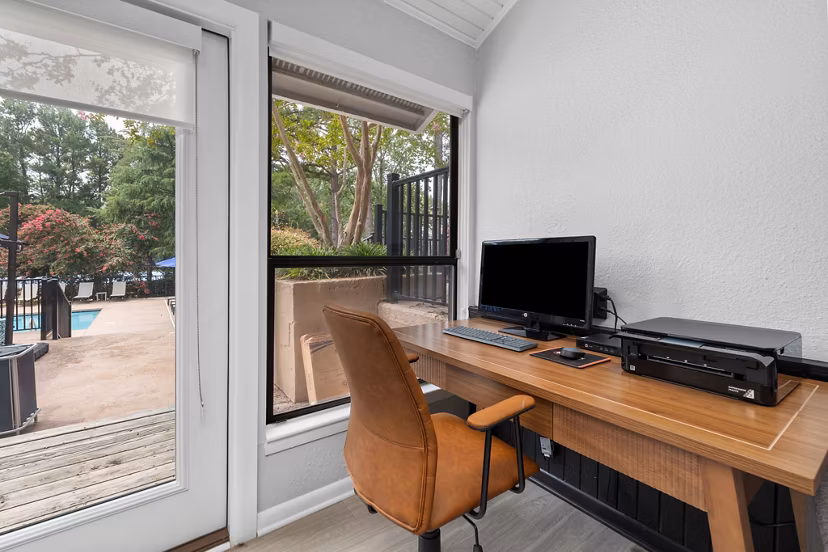 Modern living room with sleek furnishings at Sunstone Apartments offering luxury spaces and comfort