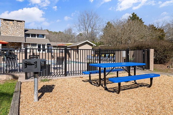 grill area at Sunstone Apartments