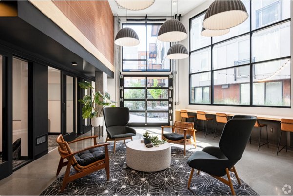 Arlo Apartments: Contemporary luxury apartments with sleek facade in the vibrant city neighborhood