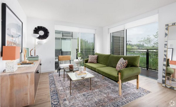 Arlo Apartments: Elegant high-rise luxury apartments in downtown with striking architectural design and city skyline views