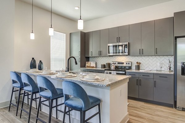 kitchen at Solis Gainesville Apartments