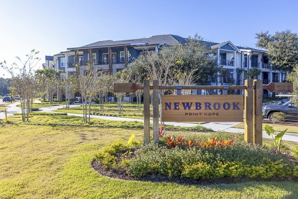 signage at Newbrook Point Hope Apartments