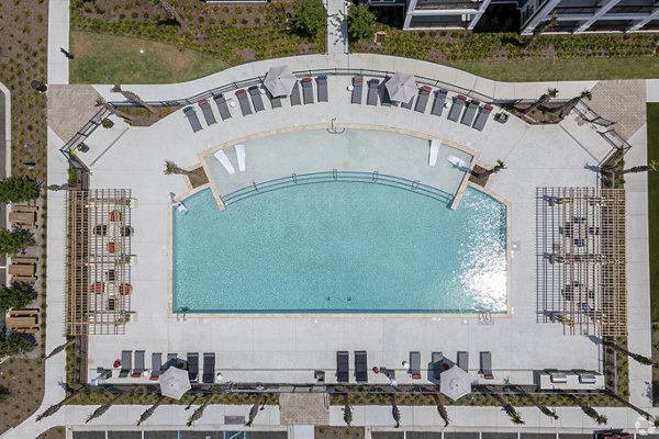 Newbrook Point Hope Apartments: Idyllic lakeside view of luxury residences