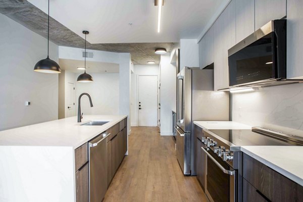 kitchen at Elliston 23 Apartments