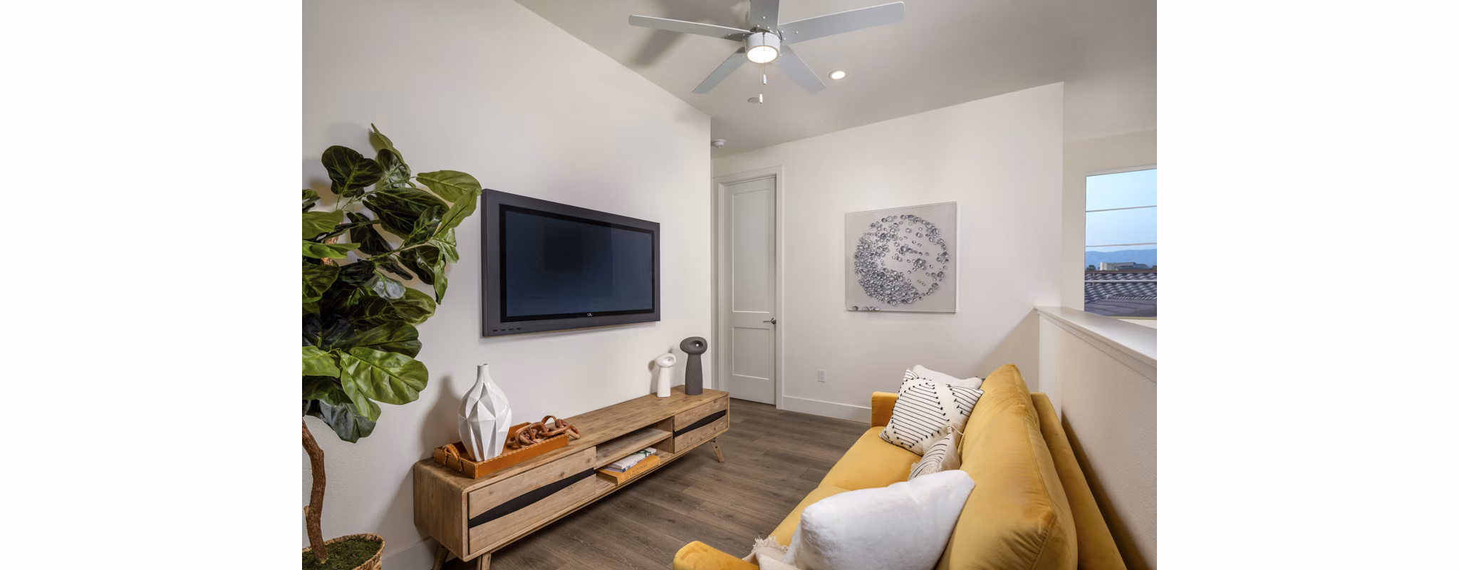 Spacious kitchen with sleek countertops and modern appliances in SolTerra Apartments Perfect for those seeking luxury living