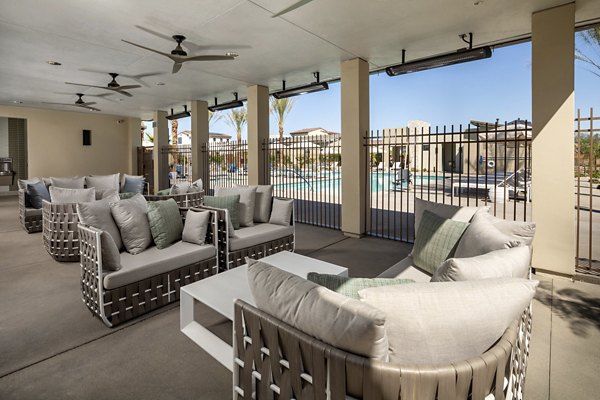 patio at SolTerra Apartments