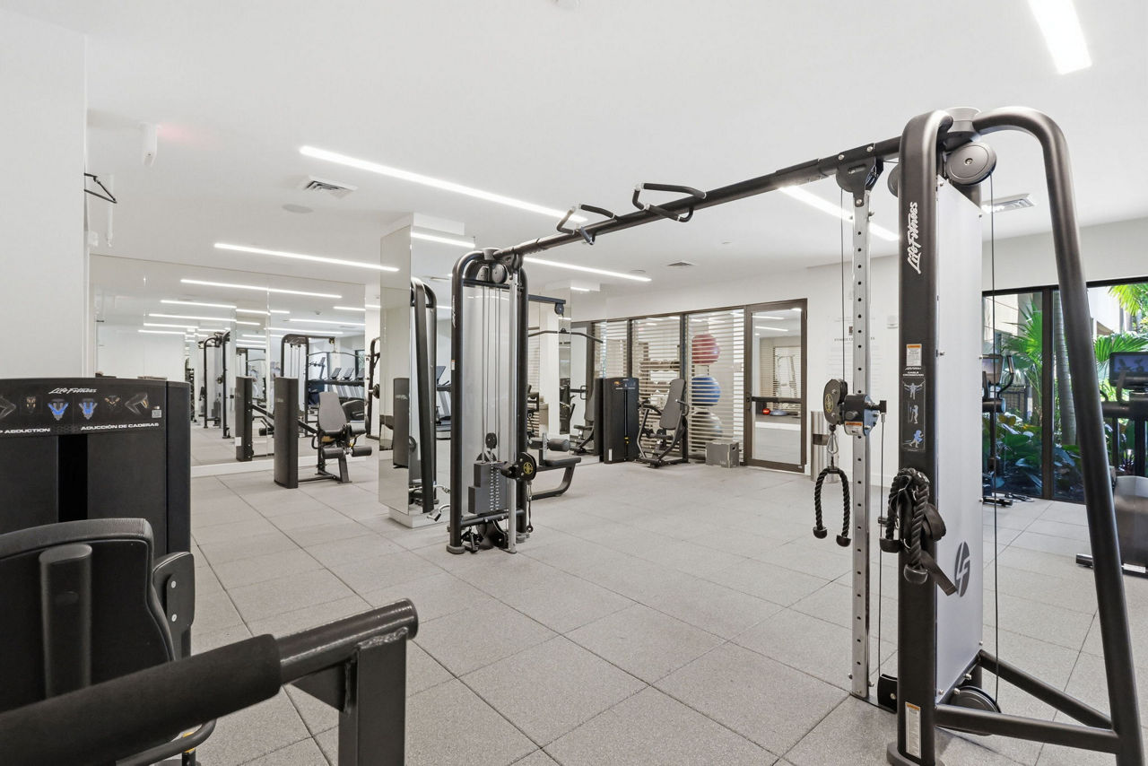Gym at Elevate Dania Beach (2 of 4)
