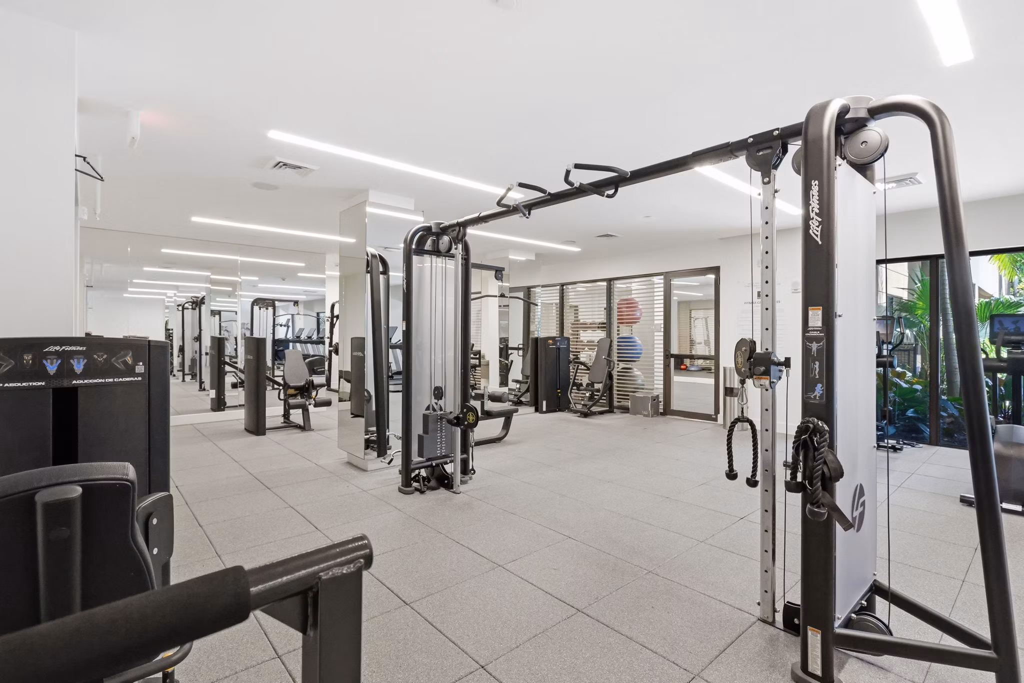 Fitness Center at Elevate Dania Beach Apartments