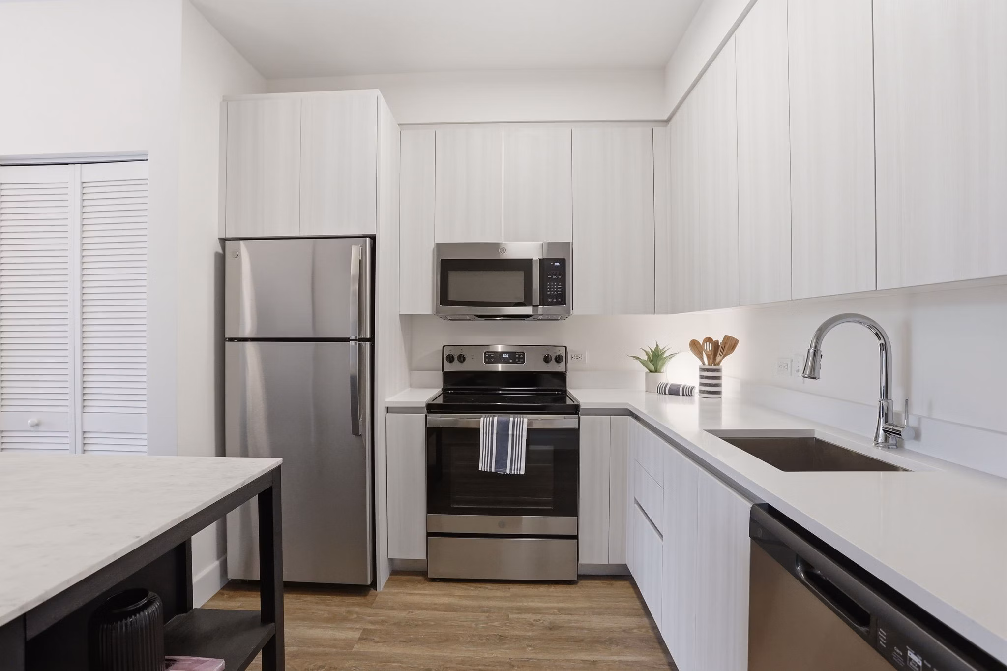Kitchen at Elevate Dania Beach Apartments