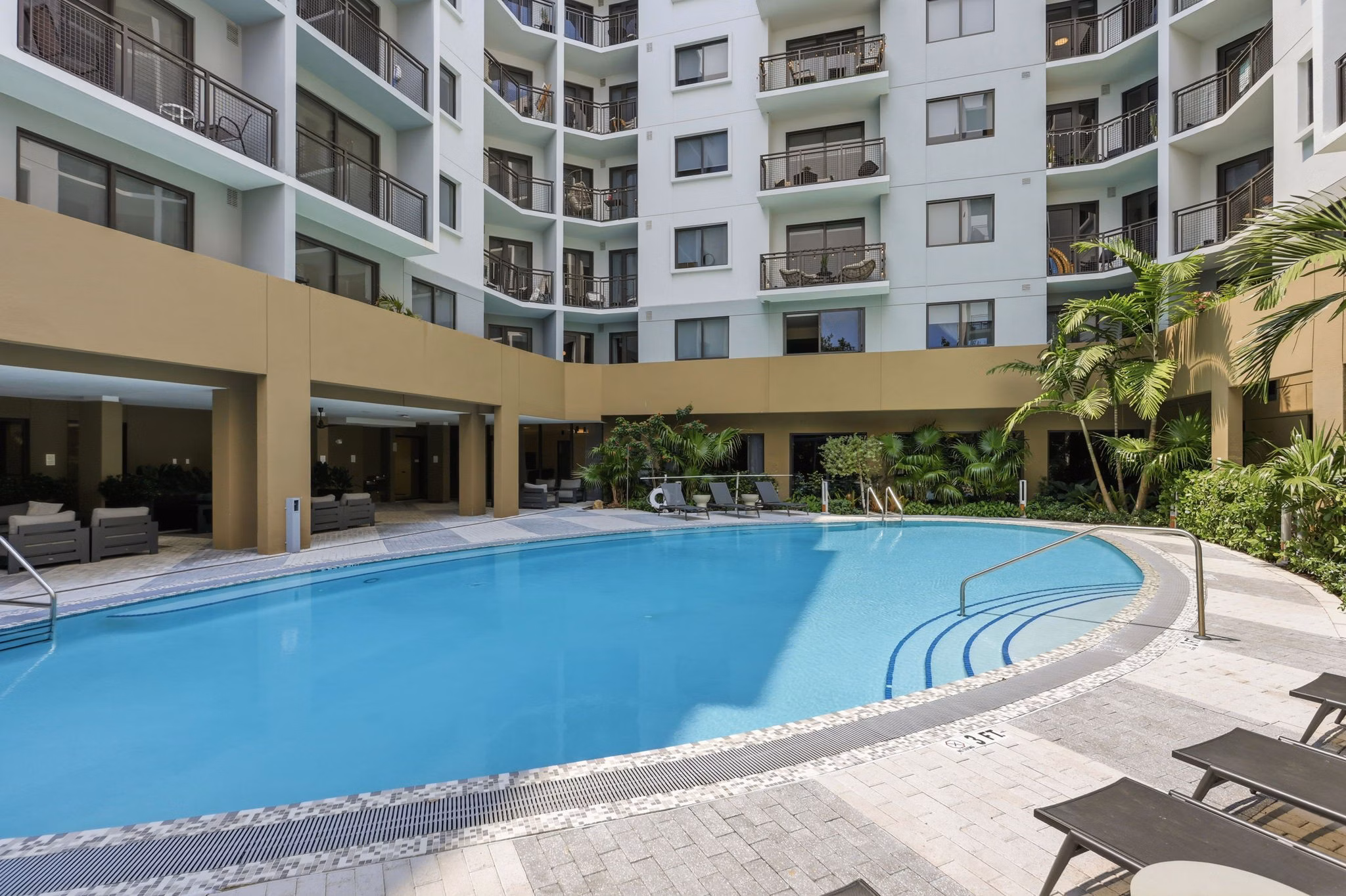 Pool at Elevate Dania Beach Apartments