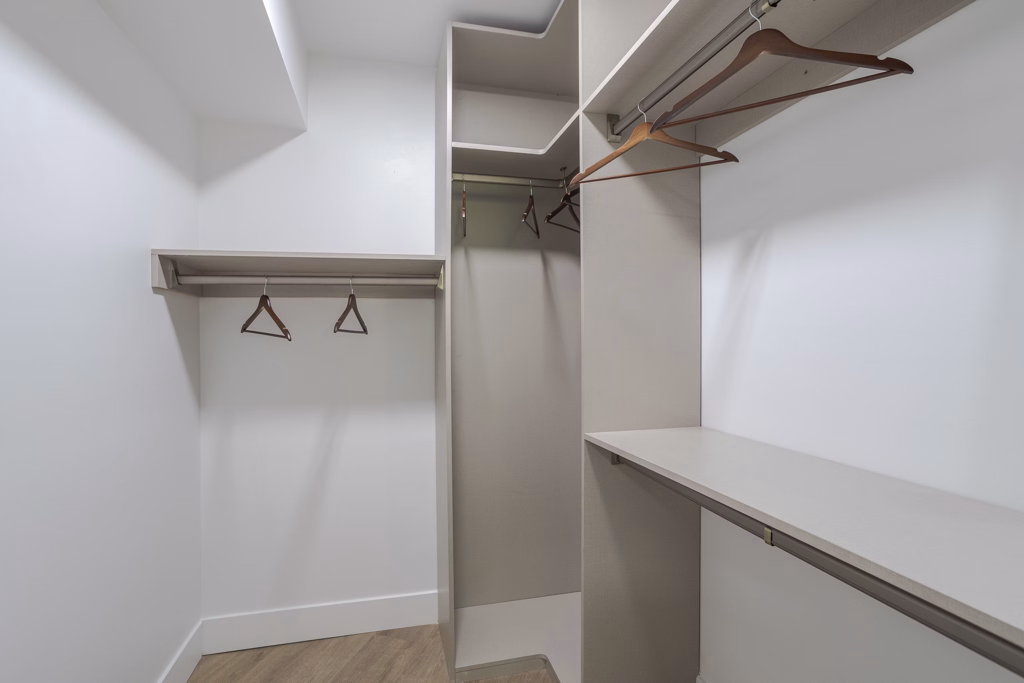 Closet at The Jax Apartments