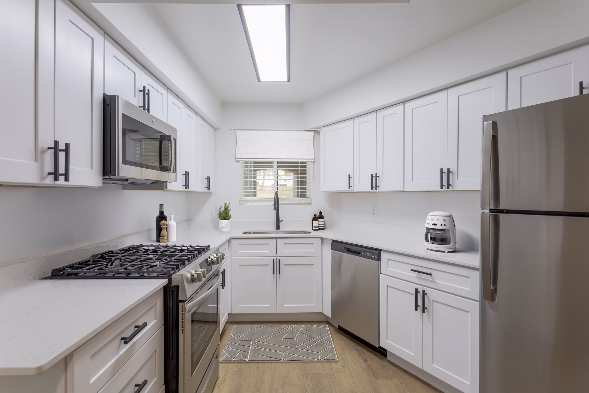 kitchen at The Jax Apartments