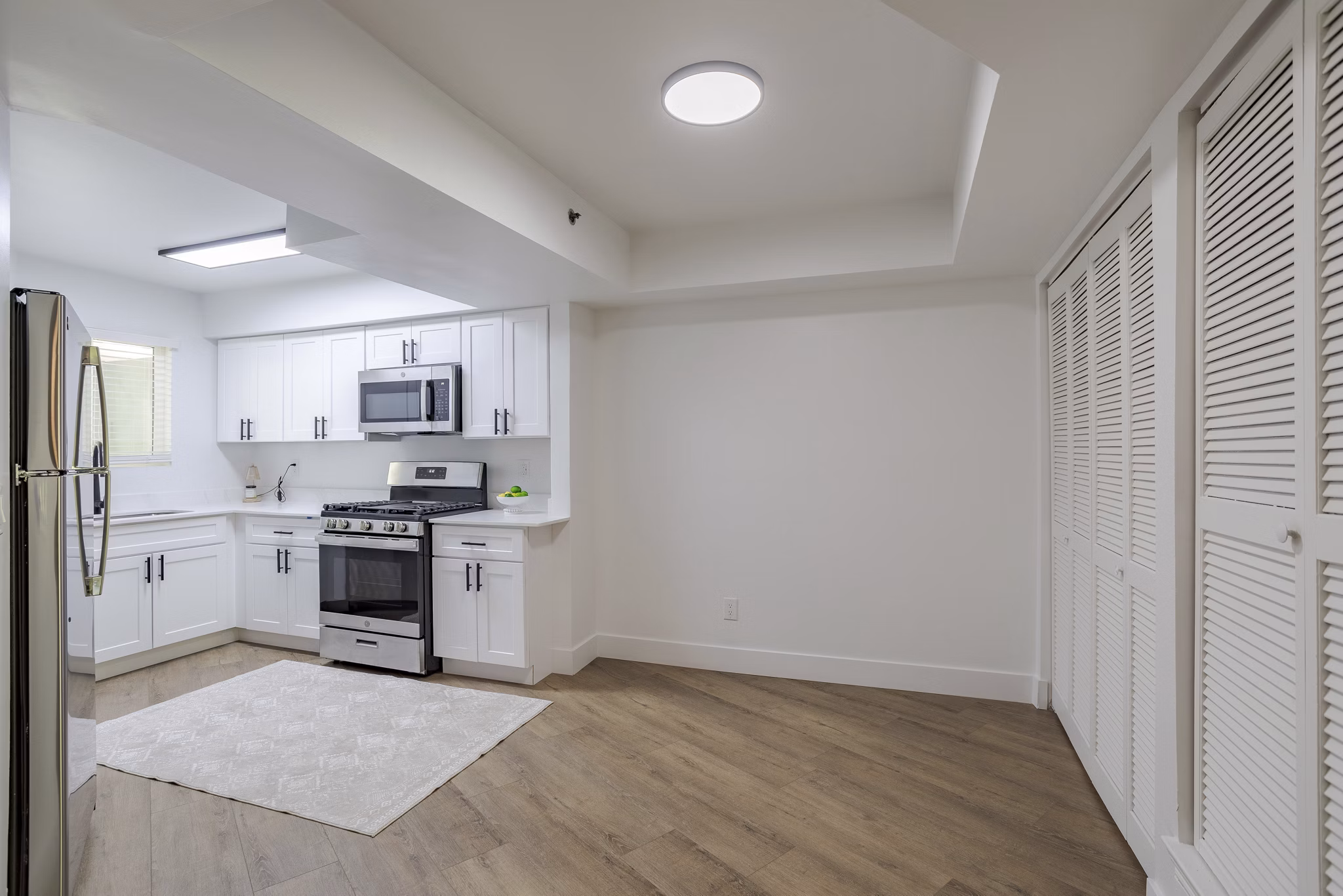 kitchen at The Jax Apartments