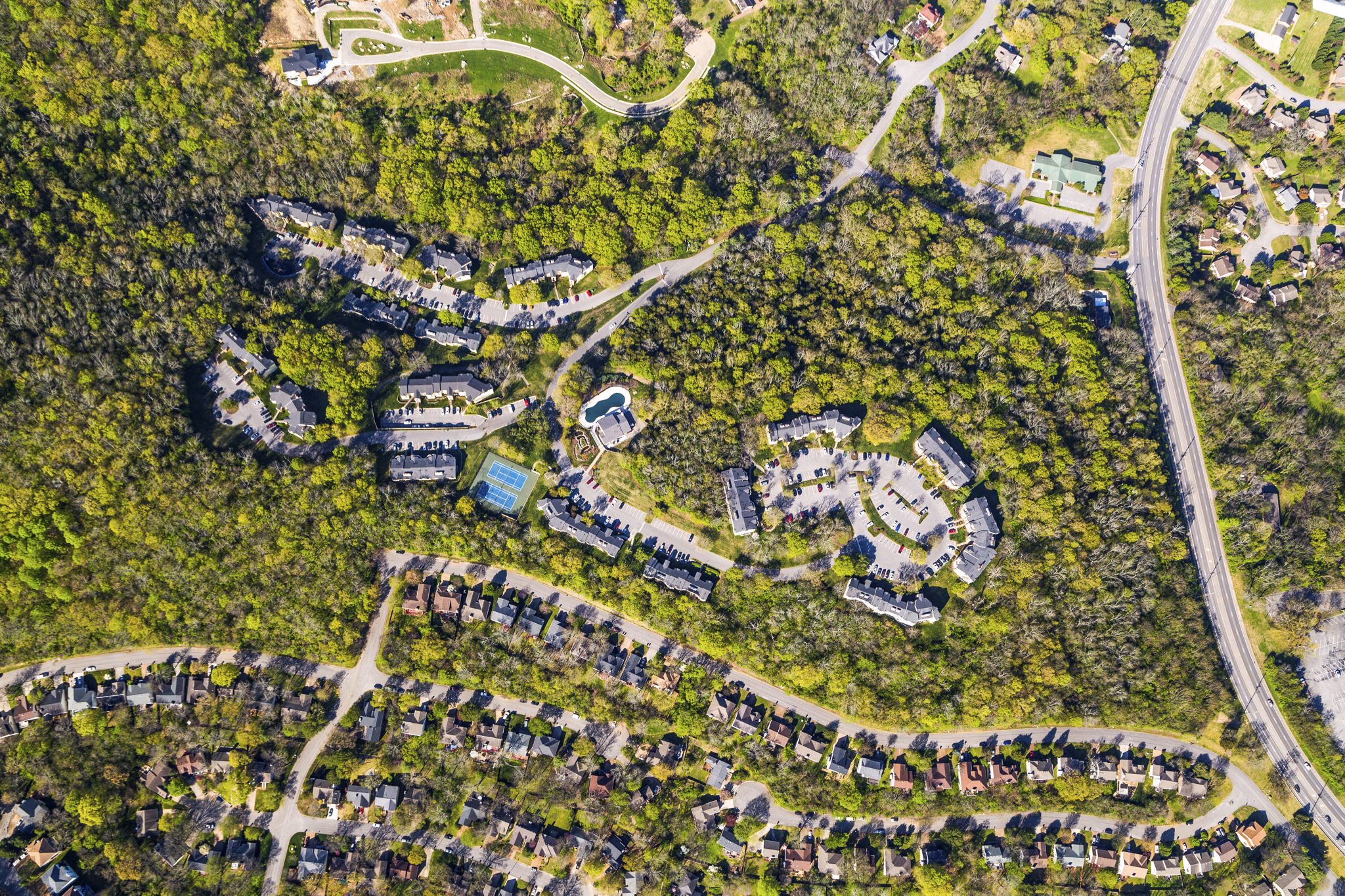 view at Brentwood Oaks Apartments