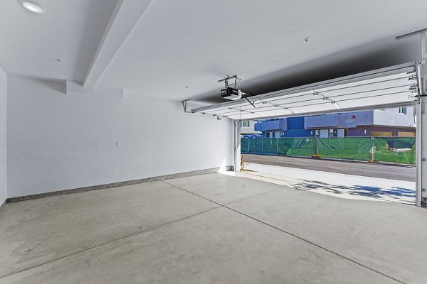 Covered parking facilities at Ascent at Campus of Life Apartments for convenient and secure vehicle storage