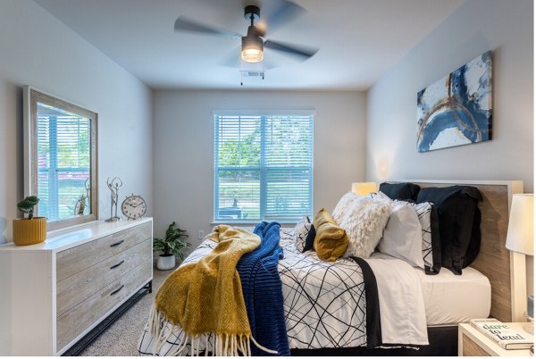 bedroom at Giddy Hall Apartments