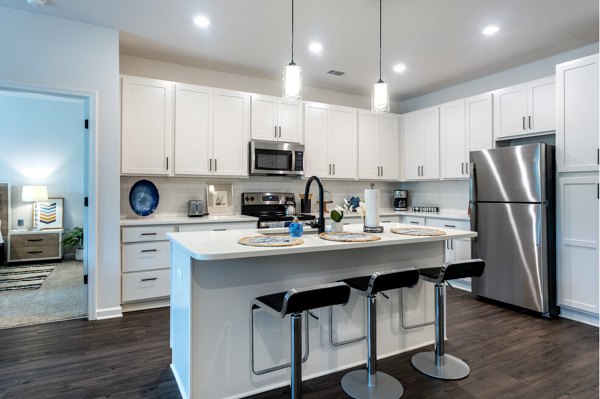 kitchen at Giddy Hall Apartments