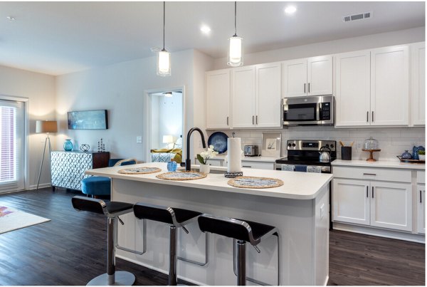 kitchen at Giddy Hall Apartments