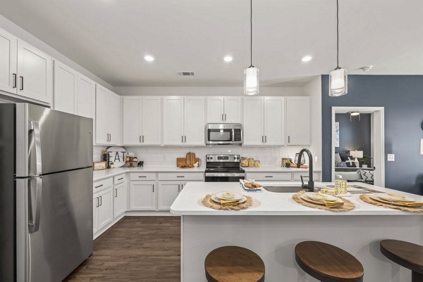 kitchen at Giddy Hall Apartments