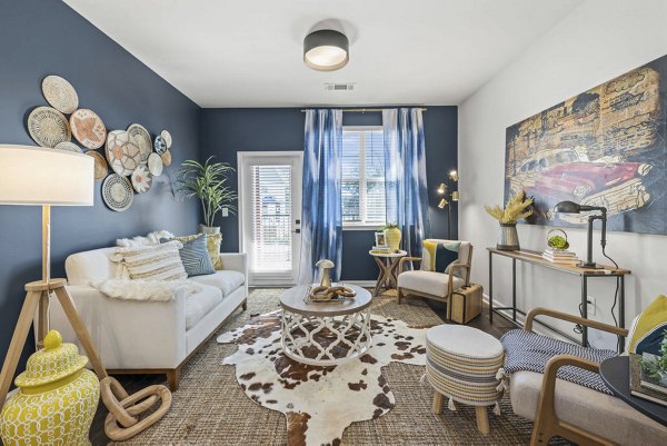 living room at Giddy Hall Apartments