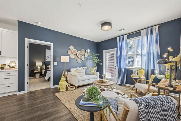 living room at Giddy Hall Apartments