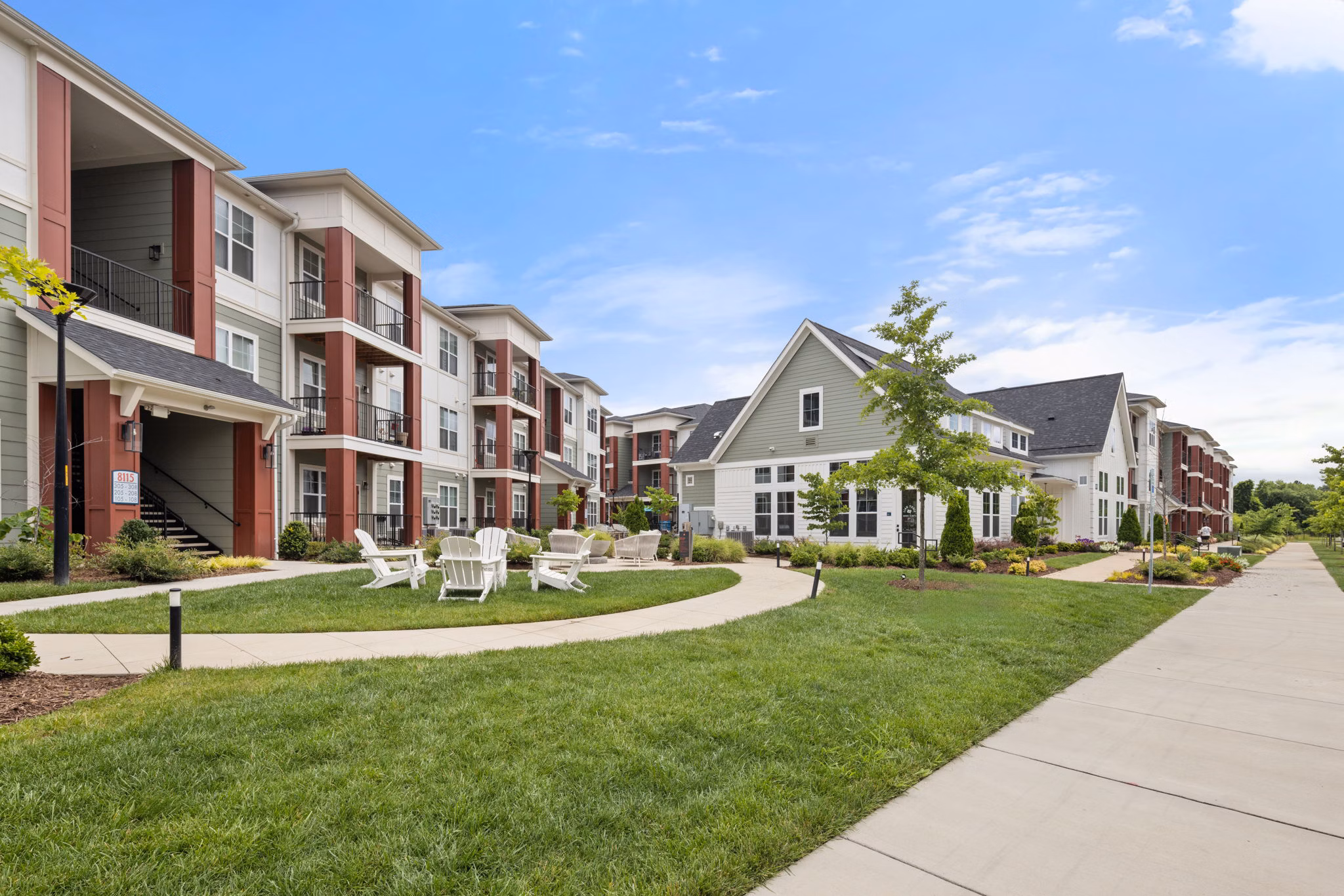 recreational area at Giddy Hall Apartments