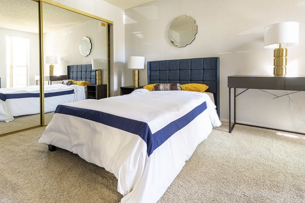 bedroom at Sundance Apartments