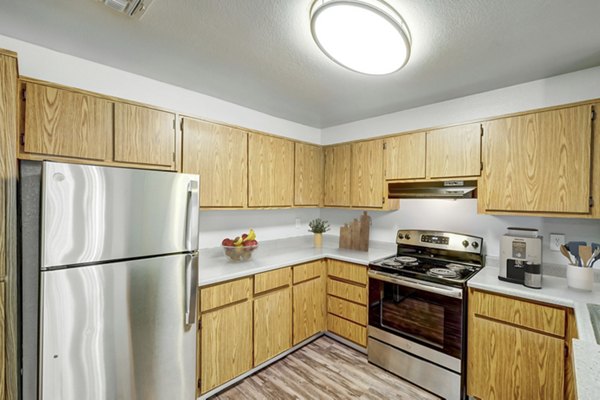 kitchen at Sundance Apartments