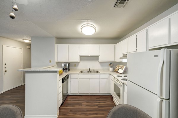 kitchen at Sundance Apartments